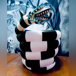 - Exclusive Beetlejuice Sandworm Popcorn Bucket.